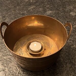 Copper Two Piece Planter, Warmer or Ice Bucket